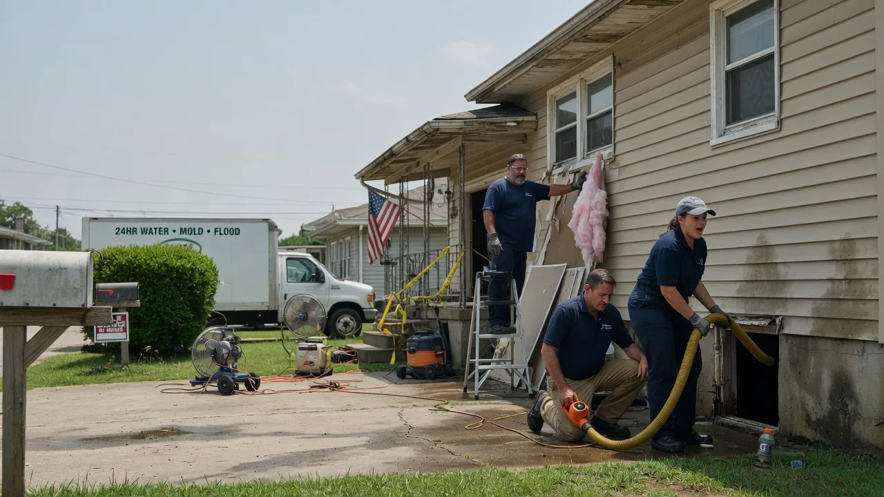 Water Damage Repair in Sharpsville, PA near me